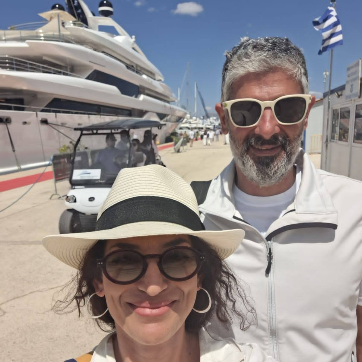 Foteini and Dimitri - Owners of Astraea